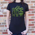 Shots With Friends Salt Shaker Lime and Shot Glass Characters