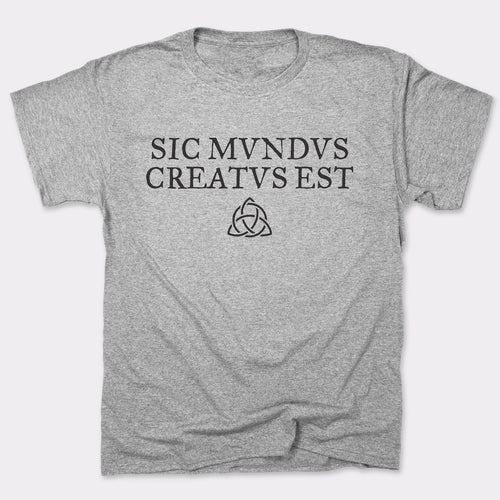 Sic Mundus Creatus Est Time Travel Symbol