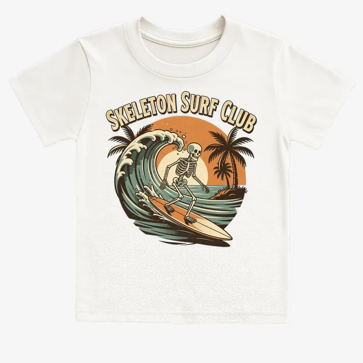 Skeleton Surf Club Tee