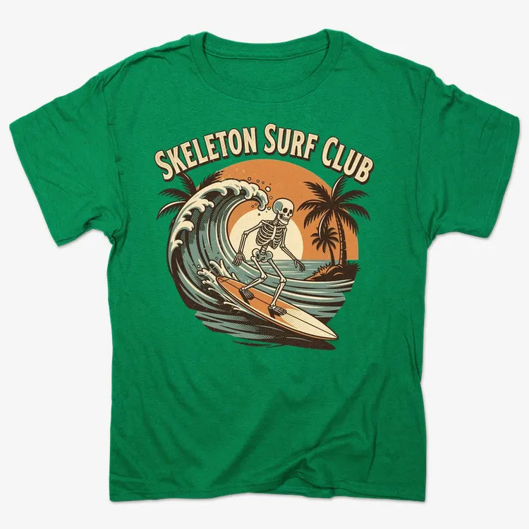 Skeleton Surf Club Tee