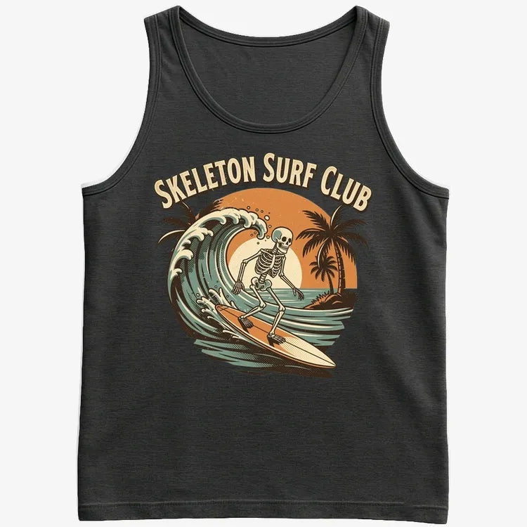 Skeleton Surf Club Tee