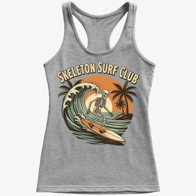 Skeleton Surf Club Tee