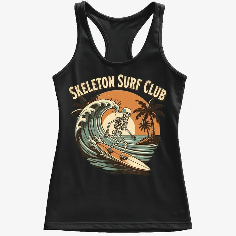 Skeleton Surf Club Tee