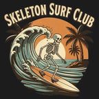 Skeleton Surf Club Tee