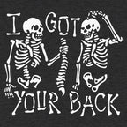 I Got Your Back Skeleton Spine Pun