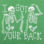 I Got Your Back Skeleton Spine Pun