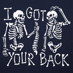 I Got Your Back Skeleton Spine Pun