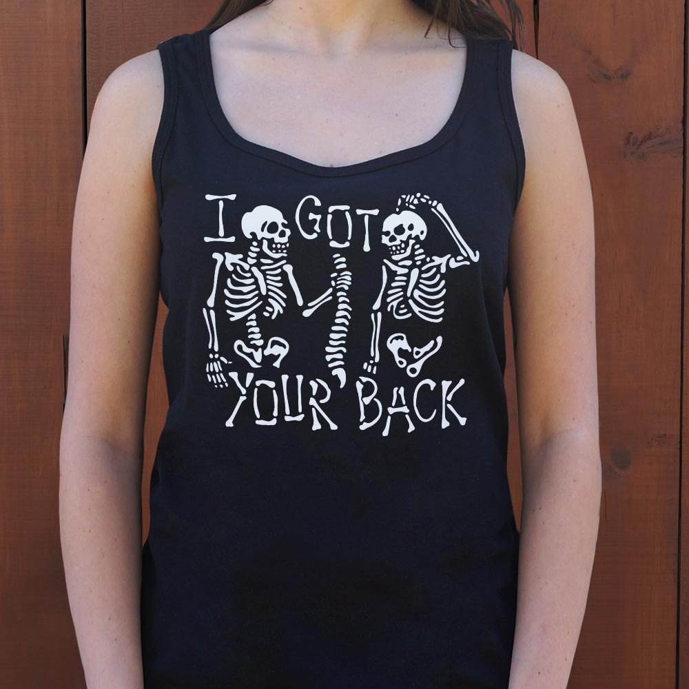 I Got Your Back Skeleton Spine Pun