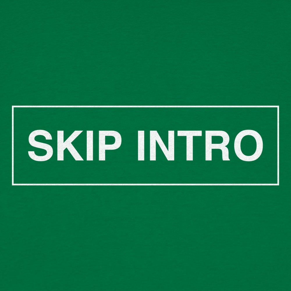 Skip Intro Binge Watching Streaming Button Design