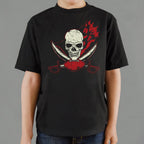 Skull And Swords Pirate Skeleton with Crossed Blades