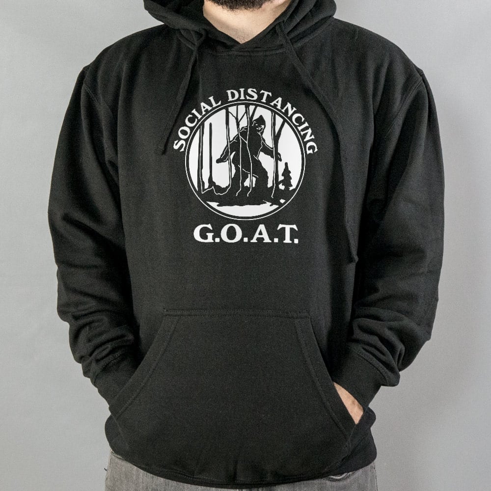 Social Distancing G.O.A.T. Bigfoot in the Woods