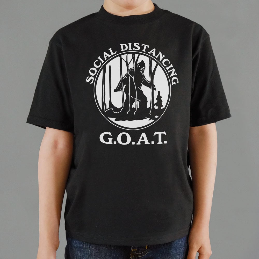 Social Distancing G.O.A.T. Bigfoot in the Woods