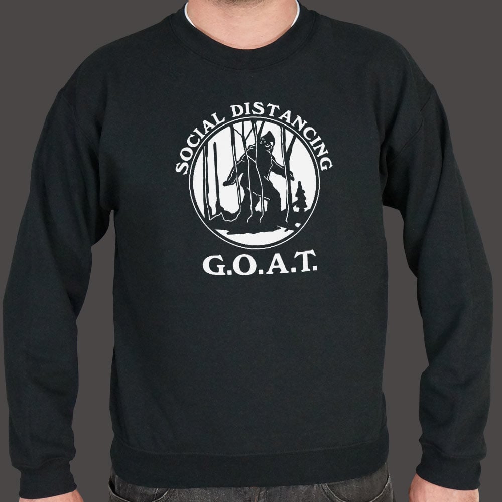 Social Distancing G.O.A.T. Bigfoot in the Woods