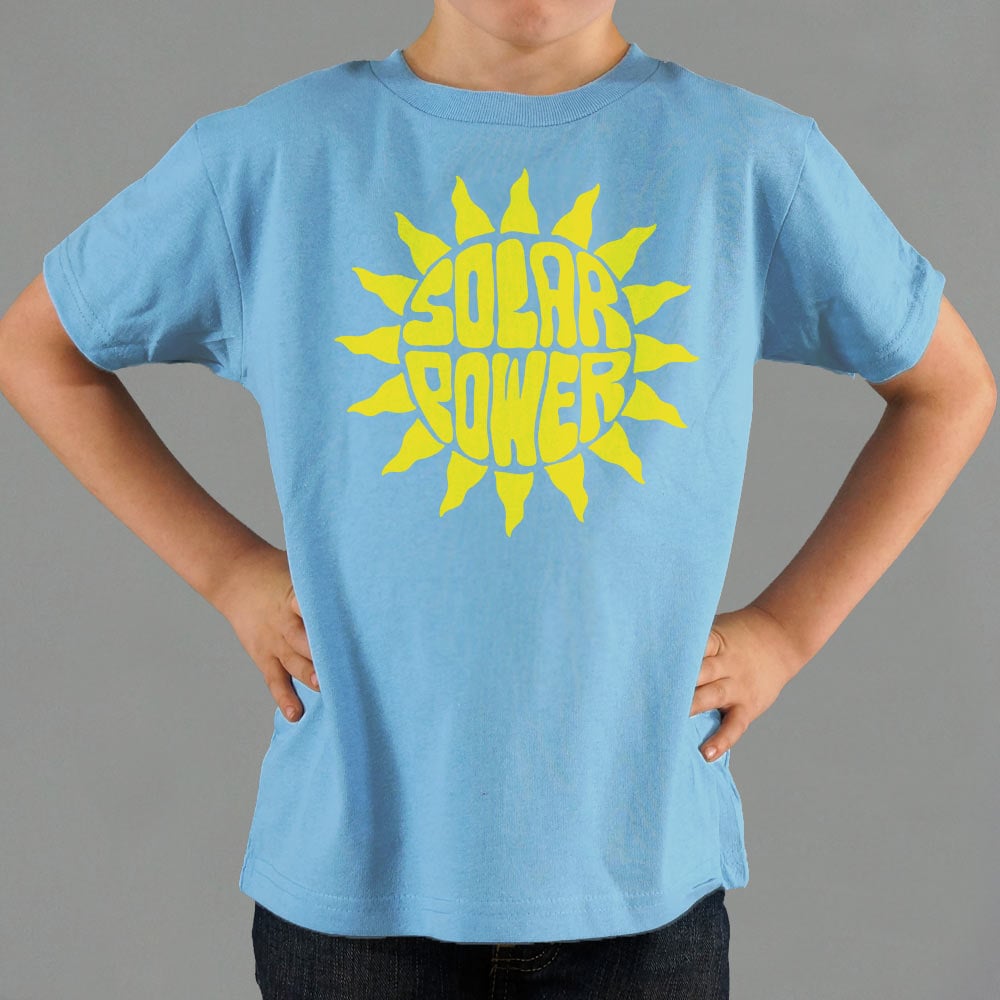 Solar Power Sun Graphic