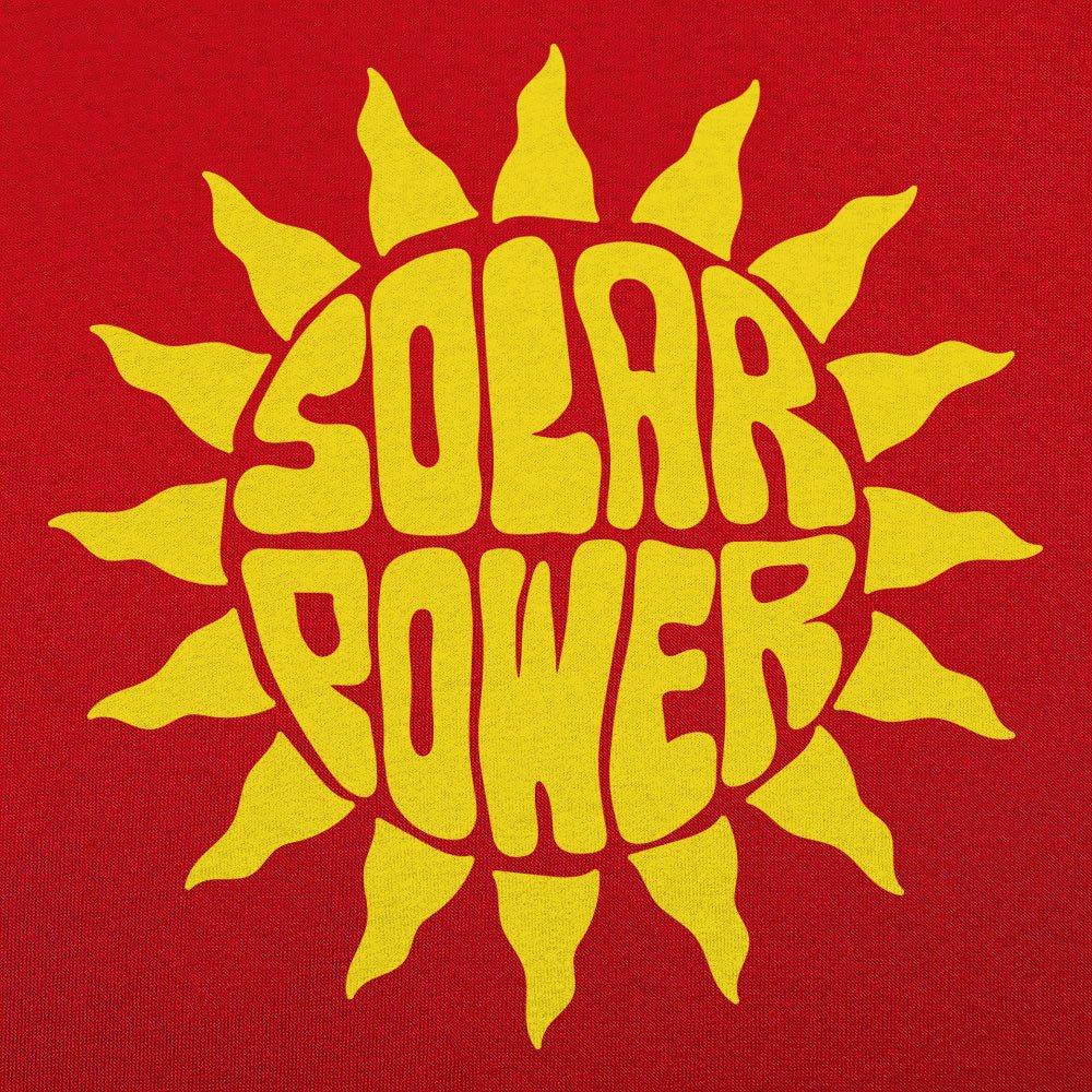 Solar Power Sun Graphic