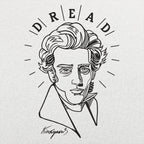 Kierkegaard Dread Portrait Illustration