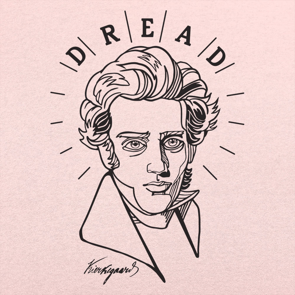 Kierkegaard Dread Portrait Illustration