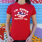 I'm Sorry Bro Racing Game Graphic