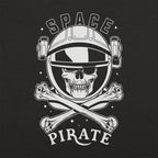 Space Pirate Skull and Crossbones Graphic