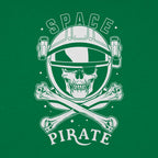 Space Pirate Skull and Crossbones Graphic