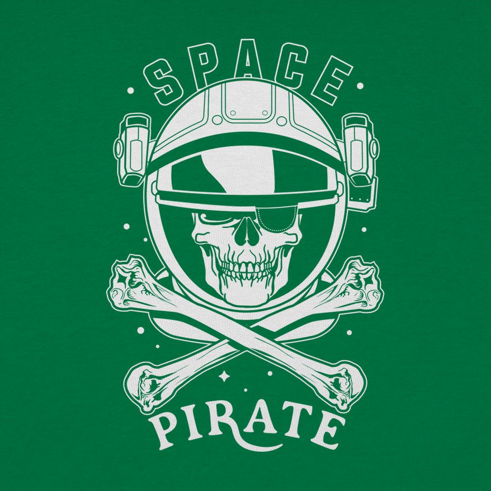 Space Pirate Skull and Crossbones Graphic