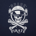 Space Pirate Skull and Crossbones Graphic
