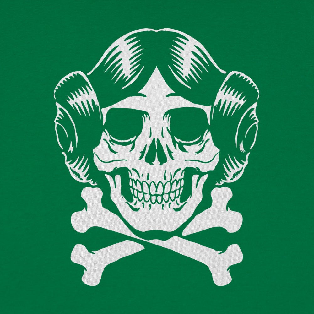 Space Princess Skull and Crossbones Graphic