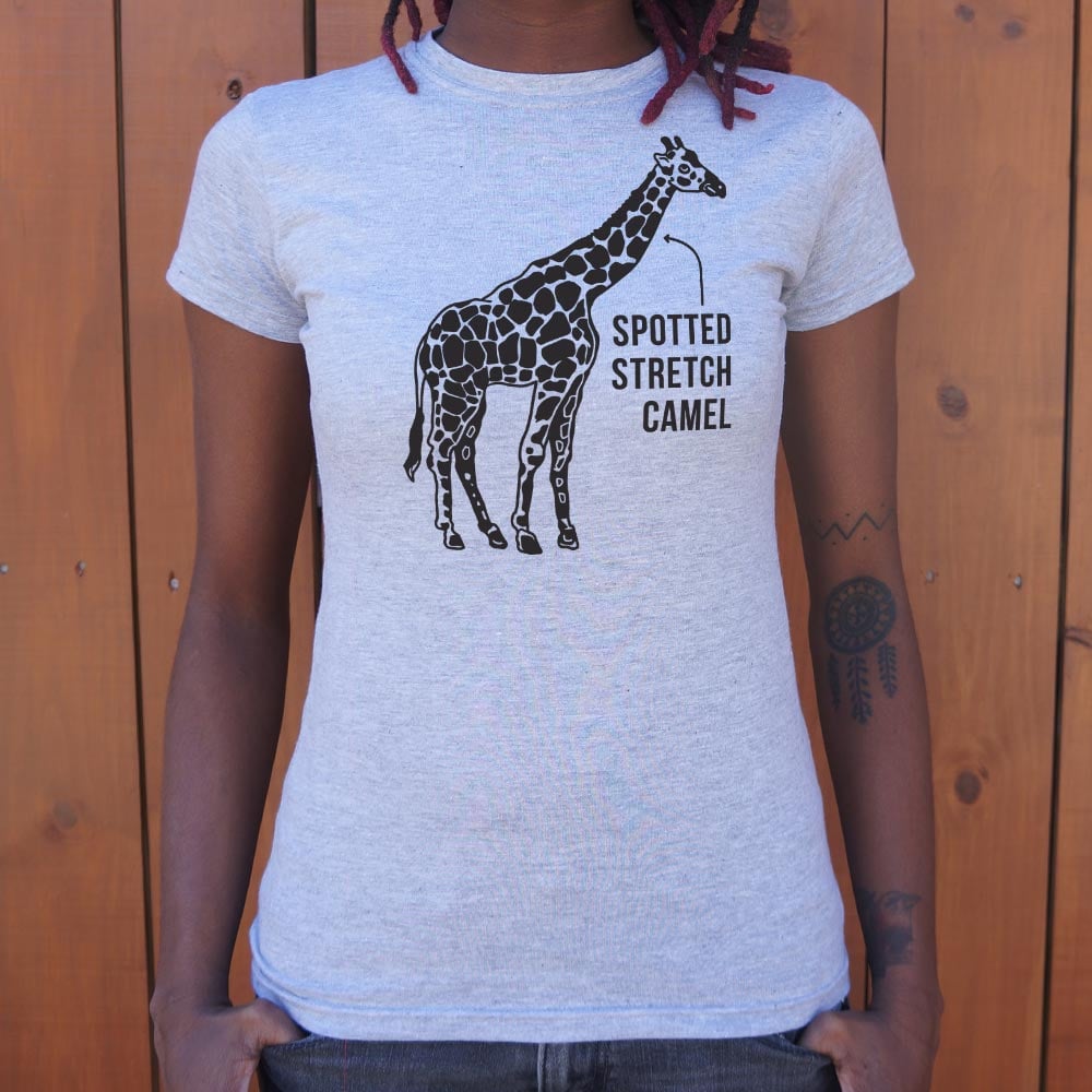 Spotted Stretch Camel Giraffe Slang Graphic