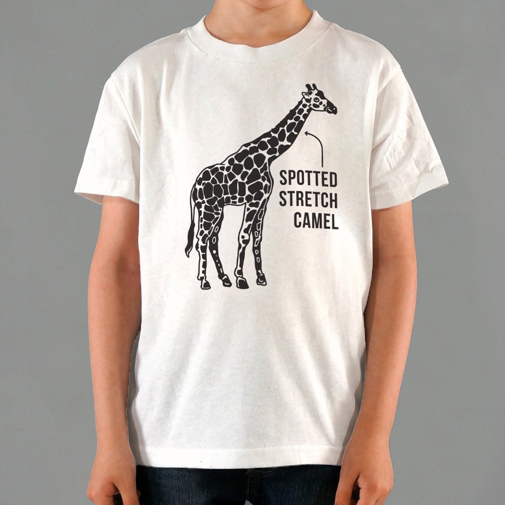 Spotted Stretch Camel Giraffe Slang Graphic
