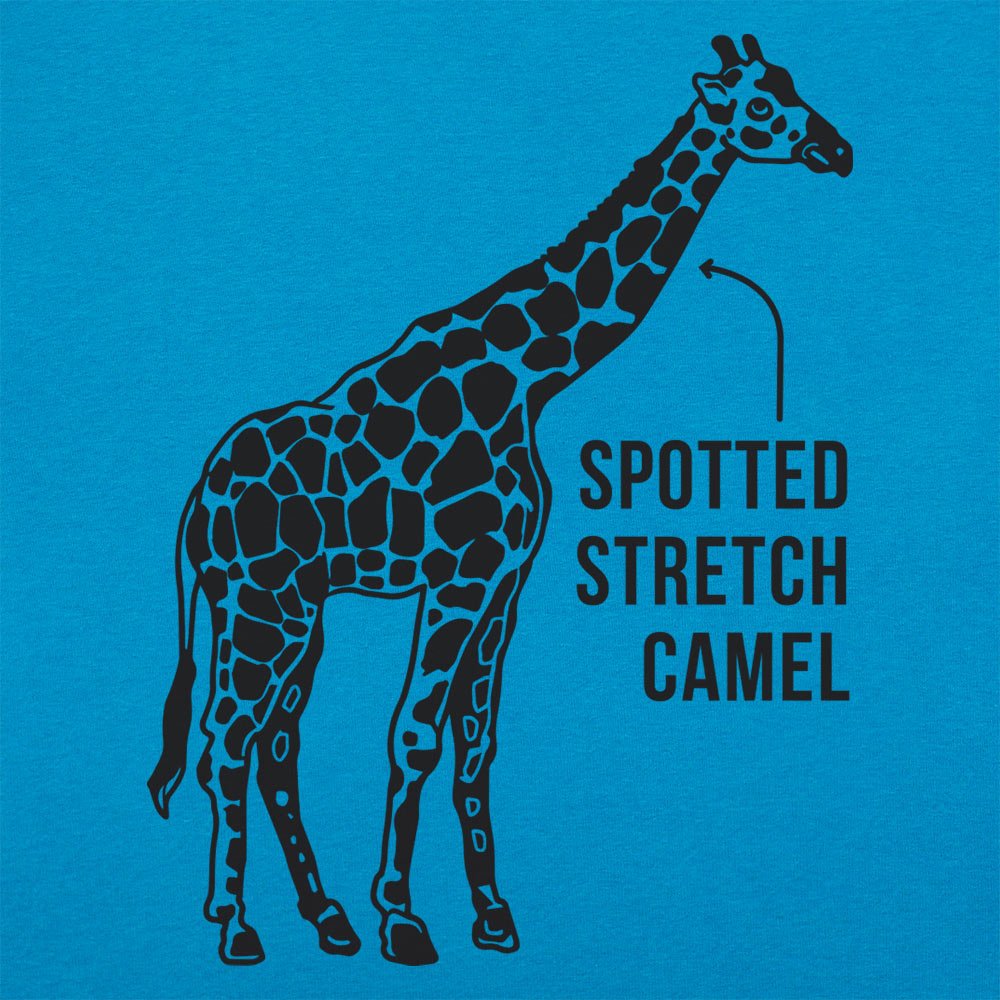 Spotted Stretch Camel Giraffe Slang Graphic