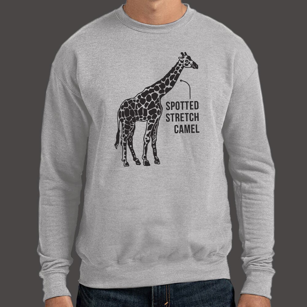 Spotted Stretch Camel Giraffe Slang Graphic
