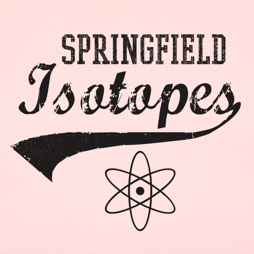 Springfield Isotopes Baseball Team Atom Logo
