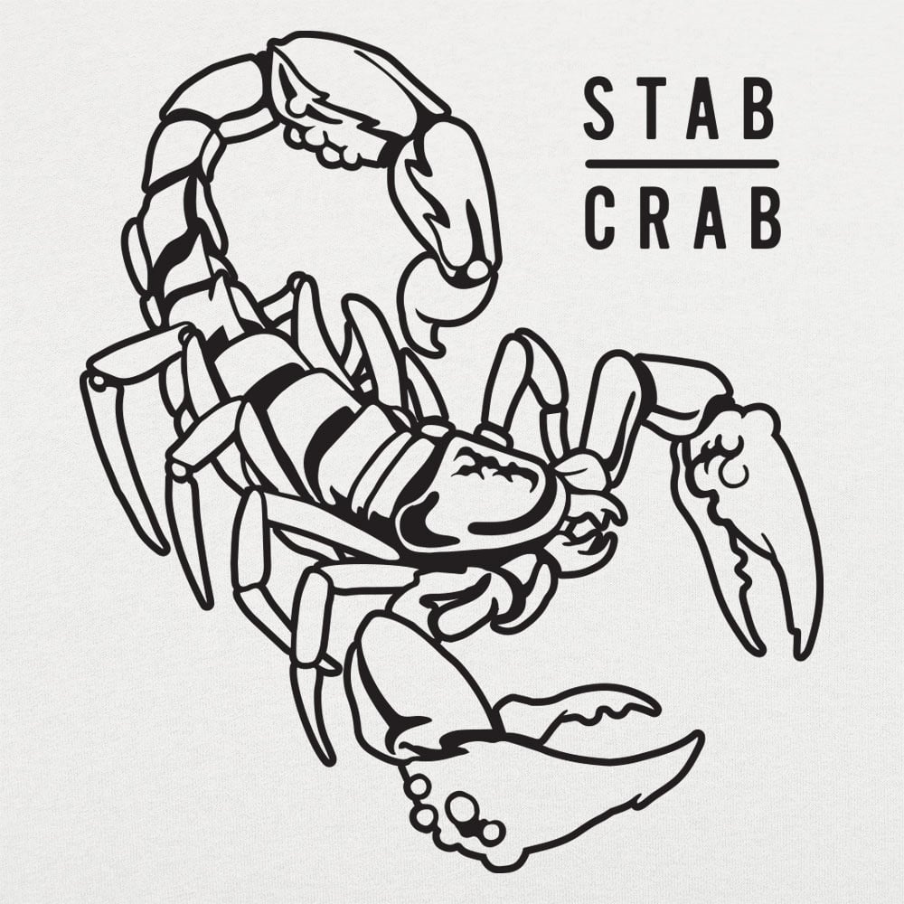 Stab Crab Scorpion Slang Meme Graphic