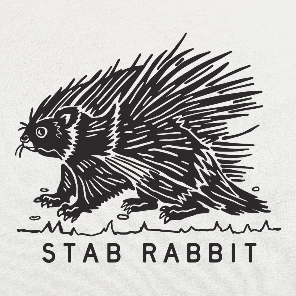 Stab Rabbit Porcupine Pun