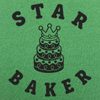 Star Baker Crowned Cake Baking Graphic