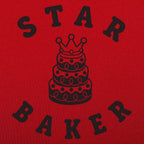 Star Baker Crowned Cake Baking Graphic