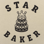 Star Baker Crowned Cake Baking Graphic