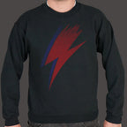 Star Bolt Red Lightning Bolt Rock Legend Tribute