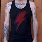Star Bolt Red Lightning Bolt Rock Legend Tribute