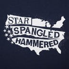 Star-Spangled Hammered USA 4th of July Drinking Design
