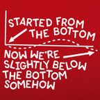 Started From The Bottom Now Slightly Below The Bottom