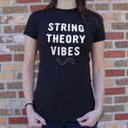 String Theory Vibes Physics Wave Design