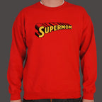 Supermom Comic Book Superhero Logo
