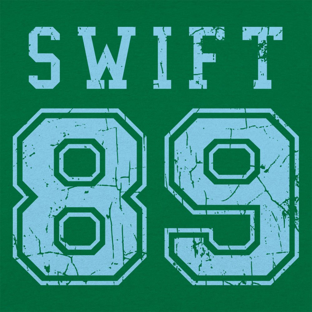Swift 89 Varsity Number Design