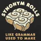 Synonym Rolls Frosted Cinnamon Rolls Grammar Pun