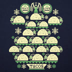 Ugly Taco Christmas Sweater Peace Love Tacos