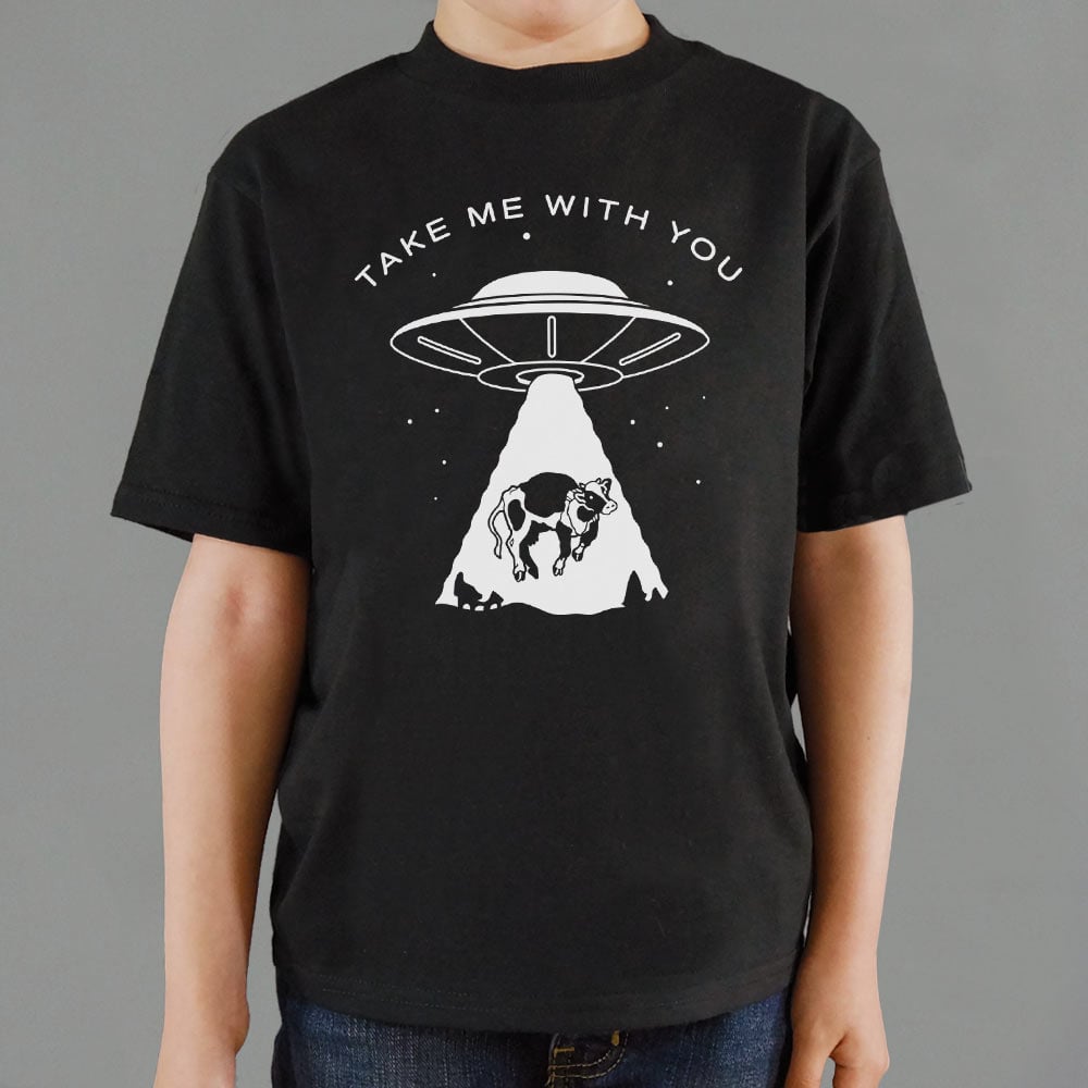 Take Me With You UFO Cow Abduction