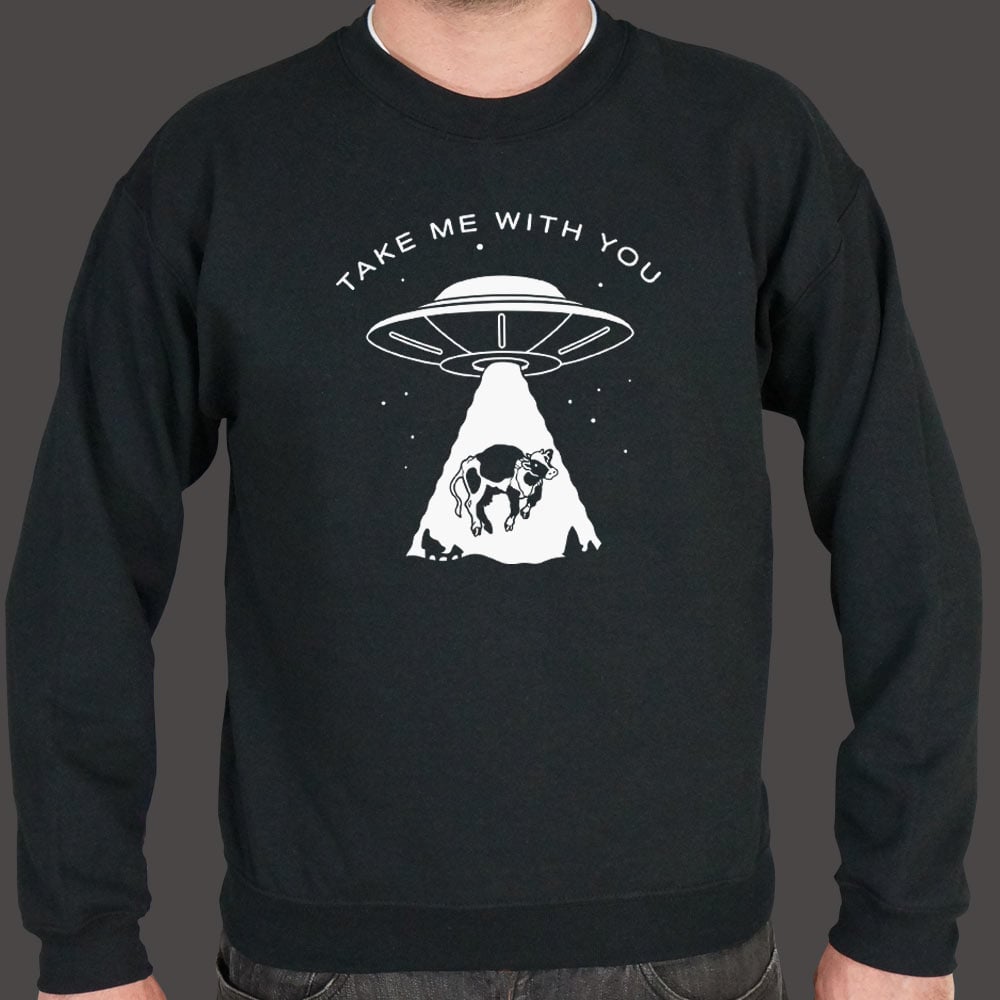 Take Me With You UFO Cow Abduction