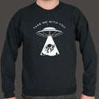 Take Me With You UFO Cow Abduction