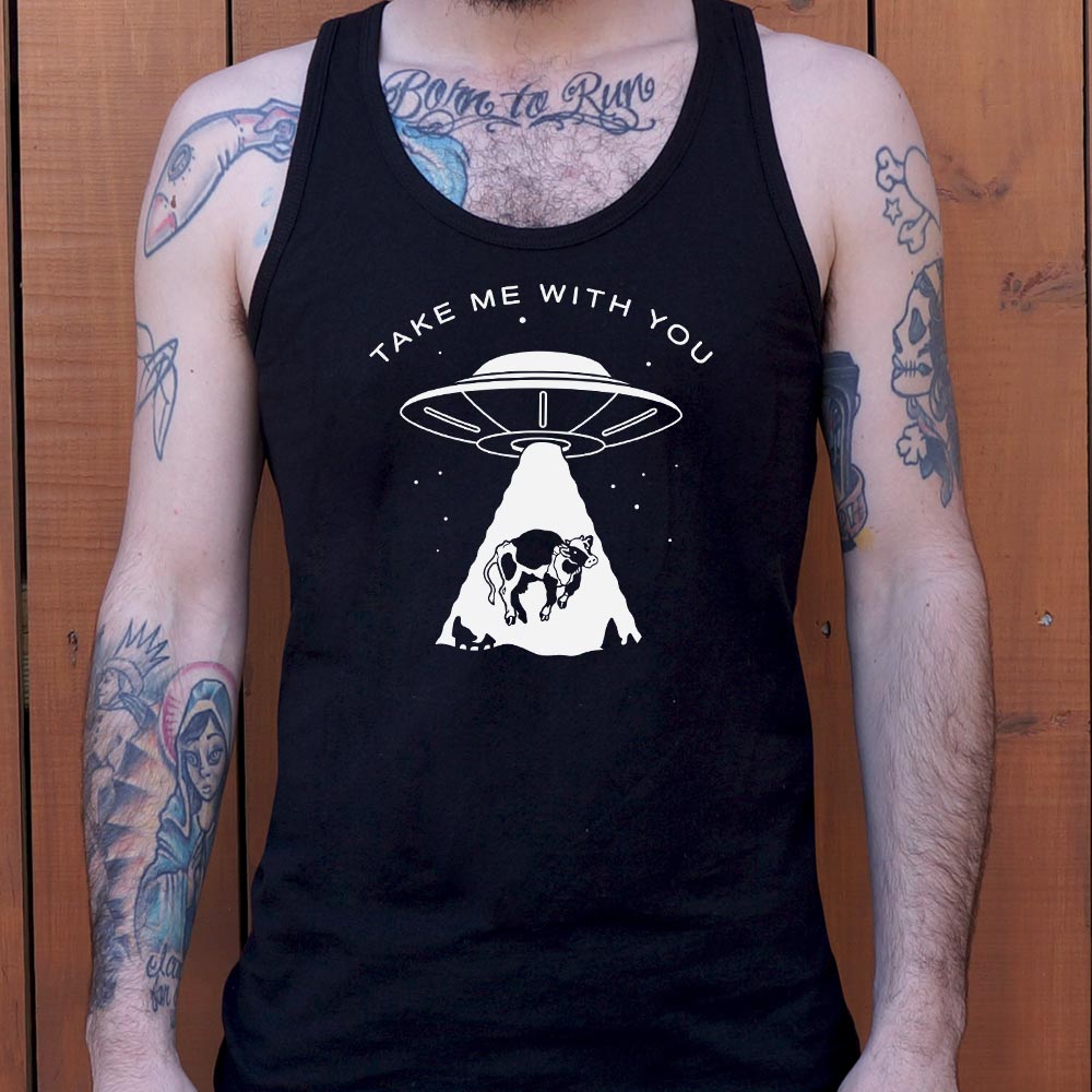 Take Me With You UFO Cow Abduction